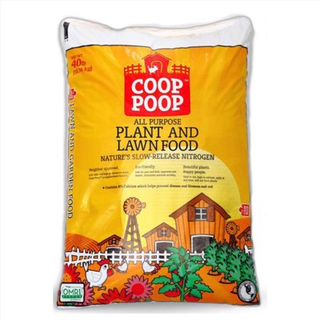 COOP POOP Organic 2-4-3 Plant Fertilizer 40 lb 51331